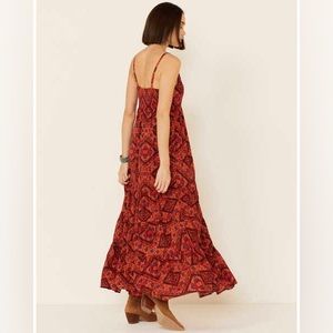 009. Women’s western maxi dress